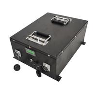 HJGHY 48V,100Ah, 12V 24V 48V 40Ah 80Ah 100Ah 150Ah 150Ah LiFePO4 Lithium Battery, 100A BMS Deep Cycle Lithium Battery for Agvs, Electric Forklifts, Logistics Robots, And Other Equipment
