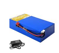 HJGHY 48V,10AH, 24V 36V 48V 8AH 10AH 12AH 15AH 20AH High Power Lithium Battery Pack 48V Rechargerable Lithium Batteries for Motorcycle Scooter with Charger