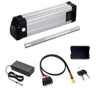 HJGHY 48V 10Ah Ebike Batteries 24V 20Ah Built-in Lithium Battery 36V 15Ah Li-ion Battery for 300W-600W Motor Kits with 4-pins Plug and Safety Lock,XT60 36V13Ah