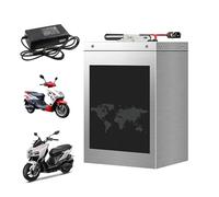 HJGHY 48V,52Ah, Electric Motorcycle Battery 48V 60V 72V 30Ah 45Ah 52Ah 67Ah LiFePO4 Lithium Iron Phosphate Battery with Charger for 5000W Motor