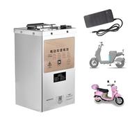 HJGHY 48V 60V 72V 20Ah 30Ah Electric Motorcycle E-Bike Battery 48 Volt 60 Volt 72 Volt LiFePO4 Lithium Iron Phosphate Battery for 0-2200W Moped Motor Kits with Handle,72V,20Ah