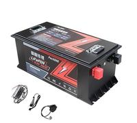 HJGHY 51.2V 150Ah, 51.2V 72V 105Ah 150Ah 210Ah LiFePO4 Lithium Iron Phosphate Golf Cart Battery 4000+ Cycles Rechargeable LiFePO4 Battery for Tourist Sightseeing Bus