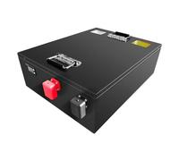 HJGHY 51.2V,50Ah, Power Station Backup LiFePO4 Battery 51.2V 50Ah 100Ah Portable Power Station for Solar RV Forklift Energy Storage Lithium-ion Battery with Charger