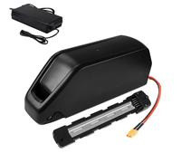 HJGHY 52V 60V Electric Bike Downtube Lithium Li-ion Battery 52V 24AH 60V 19.2AH Ebike Mountain Bike Battery for 0-1200W Motor,XT60,52V24Ah