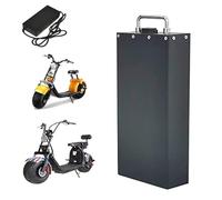 HJGHY 60V,18.2Ah, 60V 18.2Ah 20.8Ah Electric Motorcycle Battery 60V Lithium-Ion Battery with Charger for 250W-1200W Two Wheels Moped Motor Conversion Kit