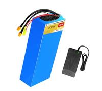 HJGHY 60V,30Ah, 60 Volt Electric Motorcycle Battery 60V 12Ah 15Ah 20Ah 25Ah 30Ah Lithium Ion Battery Pack PVC Batteries With Charger for 0-1800W Motor