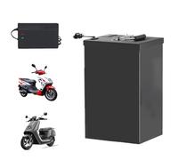 HJGHY 60V 45Ah, 48V 60V 30Ah 40Ah 45Ah LiFePO4 Lithium Iron Phosphate Battery Replacement 72V 40Ah 45Ah 60Ah Removable Backup Motorcycle Battery with Charger for 0-4500W Motor