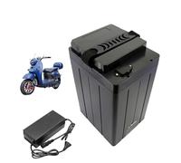 HJGHY 72V,30Ah, 60 Volt 20Ah 30Ah Electric Motorcycle Battery 48V 60V 72V 20Ah 25Ah 30Ah 40Ah Large Capacity Lithium Batteries Pack with Charger for 0-3000W Moped Motorcycle Motor