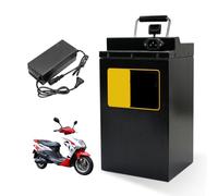 HJGHY 72V,65Ah, 60V 20Ah 30Ah 45Ah 65Ah Motorcycle Lithium Battery 48V 15Ah 20Ah 25Ah Rechargeable Battery Pack 72V Replacement Lithium Battery for 5000W Electric Motorcycle Motor