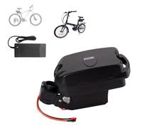 HJGHY Anderson,24V 20Ah, 36V 24V 10Ah 12Ah 15Ah 18Ah E-Bike Frog Shape Battery 48V 10Ah 12Ah 15Ah 17Ah Downtube Batteries Seat Post Lithium Battery with Charger