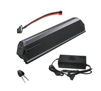 HJGHY Anderson,48V 17Ah, 48V 10.4Ah 13Ah 15Ah 17Ah Ebike Lithium Battery Pack 48 Volt Downtube Battery with Charger USB Port for Electric Bike Motor