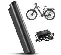 HJGHY Down Tube Ebike Lithium Battery Pack 36 Volt 13Ah Removable Lithium-ion Batteries 48V 14Ah with Charger for 450W-650W Motor Conversion Kits,48V14Ah
