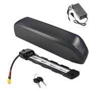HJGHY E-bike Batteries 48V 10.4Ah 13Ah Li-ion Battery 36V 15Ah 18.2Ah 23.4Ah Down Tube Battery with Charger and Safety Lock for 350W-850W Motor Kits,48V18.2Ah