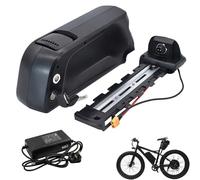 HJGHY Ebike Batteries 48V 10Ah 15Ah Down Tube Battery 36V 8Ah 18Ah Lithium Ion Battery for 250W-720W Motor Kits with Charger and Safety Lock,48V13Ah