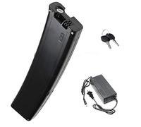 HJGHY Electric Bike Batteries 24V 14Ah 12.8Ah Li-ion Battery 36V 7.8Ah 10.5Ah Built-in Battery with Charger and Switch for 250W-380W Motor Kits,36V7.8Ah