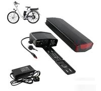 HJGHY Lithium Battery 36V 10Ah 17.5Ah Modified Electric Bicycle Battery 48V 10Ah 12Ah Mountain Bike Battery with Tail Light and Switch,Anderson 36V15Ah