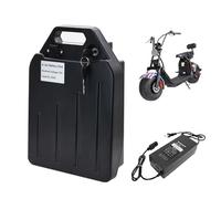 HJGHY Lithium Battery 60V 12Ah 15Ah 18Ah 20Ah 30Ah 35Ah Replacement Battery 60V Ebike Batteries with Charger and Safety Lock for 700W-2000W Motor Kits,60V35Ah
