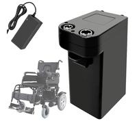 HJGHY Lithium Battery Pack 24V 6Ah 8Ah 10Ah 12Ah 15Ah Electric Wheelchair Battery 24V Mobility Scooter Batteries with BMS for 50W-360W Motor Kits,24V8Ah