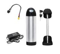 HJGHY Water Bottles Lithium-ion Battery 36V 10.4Ah 15Ah Mountain Bike Batteries 48V 10.5Ah 17Ah Down Tube Battery for 370W-800W E-bike Motor with Charger,XT60 48V17Ah