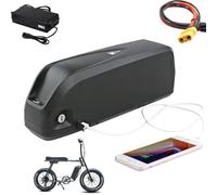 HJGHY XT60,36V 20.8Ah, 36V 48V 52V 13Ah 15.6Ah 18Ah 20Ah 23.8Ah Ebike Lithium Li-ion Battery 48 Volt Electric Bike Downtube Battery with Charger for Mountain Bike Motor