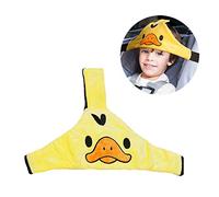 HJH Baby Carseat Head Support Car Seat Head Band Strap Headrest Stroller Car Seat Sleeping Head Support for Toddler Child Children Kids Infant (Yellow)