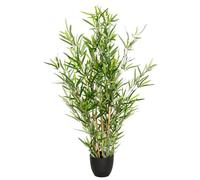hjh OFFICE Artificial Plant MINI BAMBOO Height 100 cm Decorative Indoor natural look Green