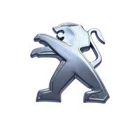 HJHYYHG Car Emblem Badge, for Peugeot 207 307 107 407 507 508 408 308 206 406 1008 5008 3008 Badge Decals, Rear Trunk Badge, Front Bonnet Trunk, Car Body Decoration