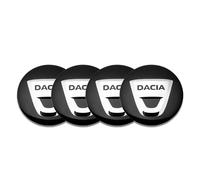 HJIAMIN 4 Pieces Car Hub Centre Cover Decorative Sticker for Dacia Sandero 2020-2022, Badge Logo Wheel Cap Sticker Wheel Trims,56MM