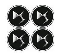 HJIAMIN 4Pcs Car Hub Centre Caps for DS7 DS 7 Crossback 2018 2020 2021 2022 2023 2024, Wheel Center Caps AutoDecor Accessories Waterproof DustProof Wear Resistant Anti Rust,56MM