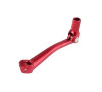 Hjiaodq Shifter Assembly CNC Aluminium Moto Folding Gear Shift Lever for CR for CRF for KLX for TTR 110 125 140 150 160cc Bike Motorcycle Motocross Universal(Red)