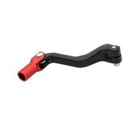 Hjiaodq Shifter Assembly Motorcycle Folding Aluminum Gear Shift Lever for ATV Bike for K&AYO for Apollo for Z&ONGSHEN CB150 CB250 CB300 NC250 NC250S NC300 NC450(Black Red)