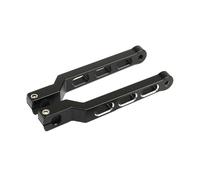 Hjiaodq Shifter Assembly Motorcycle Gear Shift Lever Shifter Pegs for Touring for Softail for FLST for Road King Electra Glide(Black White)