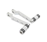 Hjiaodq Shifter Assembly Motorcycle Gear Shift Lever Shifter Pegs for Touring for Softail for FLST for Road King Electra Glide(Chrome D)