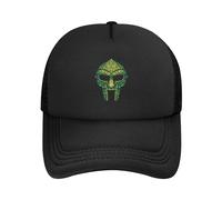 HJIOOP MF Rapper Dŏom mesh Baseball Cap for Men Women Summer Breathable Novelty 3D Print Sun hat Unisex Sports Trucker Caps Back Snapback Adjustable Outdoor Hats Gift