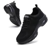 HJJ Womens Trainers Arch Support Air Cushion Mesh Sneakers | Ladies Trainers Plantar Fasciitis Orthopedic Shoes Breathable Mesh Comfortable Running Shoes