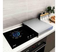 HJJKKH Stove Top Cover - Stainless Steel Stovetop Noodle Board for Cooktop RV Sink Electric Stove - L14.6" x W21.3" x H2.76"