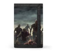 HJKBCV Many Zombie Trifold Wallet Credit Card Purse Portable Outdoor Sports Wallets Pocket Coin Wallet with Id Window for Men Women, style, One Size