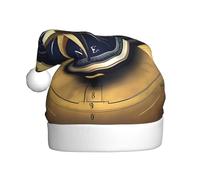 HJKdfv Law Of The Compass Navigation Print Unisex Christmas Party Hat, Xmas Santa Cap For Men And Women, Plush Winter Holiday Novelty Hat