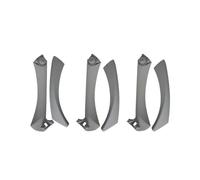 HJKDSZ 6 PCS Car Front Rear Interior Door Handle Pull Sets for 3 Series E90 E91 2006-2011 318 320 323 325 328 330 335 Car Interior Door Handle Latch(RHD Titanium)