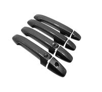 HJKDSZ ABS Carbon Door Knob Protector Handle Frame Cover Car Exterior Trim for Stepwgn RP3 RP5 2016-2021 Auto Exterior Door Handle Cover(Carbon)