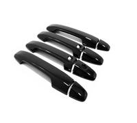 HJKDSZ ABS Carbon Door Knob Protector Handle Frame Cover Car Exterior Trim for Stepwgn RP3 RP5 2016-2021 Auto Exterior Door Handle Cover(Black)