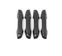 HJKDSZ Auto Accessories ABS Carbon Door Knob Protector Handle Frame Cover Car Exterior Trim for CR-V 5th 2017-2020 Exterior Door Handle Cover(A)