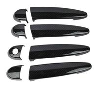 HJKDSZ Car Exterior Door Handle Covers 8 Pieces Electric Plate for 1 2 3 4 Series E87 E90 E91 E92 E93 F30 X1 X3 X4 X5 X6 LHD Exterior Door Handle Cover