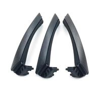 HJKDSZ LHD RHD 3 Colors for 3 Series E90 E91 E92 316 318 320 325 328i 2005-2012 Interior Door Pull Handle Cover Trim Car Interior Door Handle Latch(RHD Set Black)
