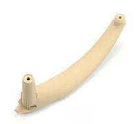 HJKDSZ LHD RHD Car Front Rear Interior Door Left Right Pull Handle Cover Inside Trim for X5 X6 E70 E71 E72 2007-2014 Car Interior Door Handle Latch(Beige Right)