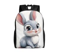 HJKJKKJ Travel Backpack for Women Men Cartoon cute bunny Daypack 15 inch Lightweight Computer Bag Casual Back Pack