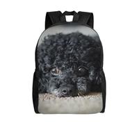 HJKJKKJ Travel Backpack for Women Men Lying on the Carpet Daypack 15 inch Lightweight Computer Bag Casual Back Pack