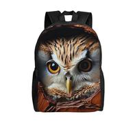 HJKJKKJ Travel Backpack for Women Men Owl Passing Through Hole Daypack 15 inch Lightweight Computer Bag Casual Back Pack