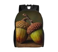 HJKJKKJ Travel Backpack for Women Men Two acorns Daypack 15 inch Lightweight Computer Bag Casual Back Pack