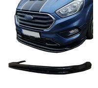 HJKJNBF Car Front Spoiler for FORD Transit Custom [2018-On], Black Carbon Fiber Plastic, FRP Material